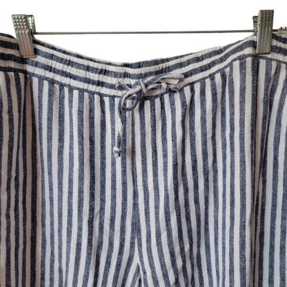 Ellen Tracy Women's Linen Blend Wide Leg PantSize large - Picture 5 of 8